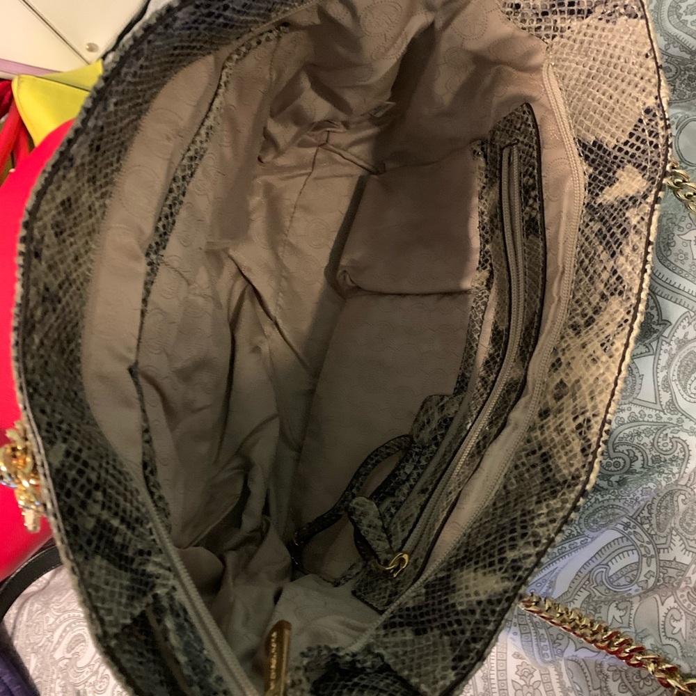 Snake print Michael kors purse